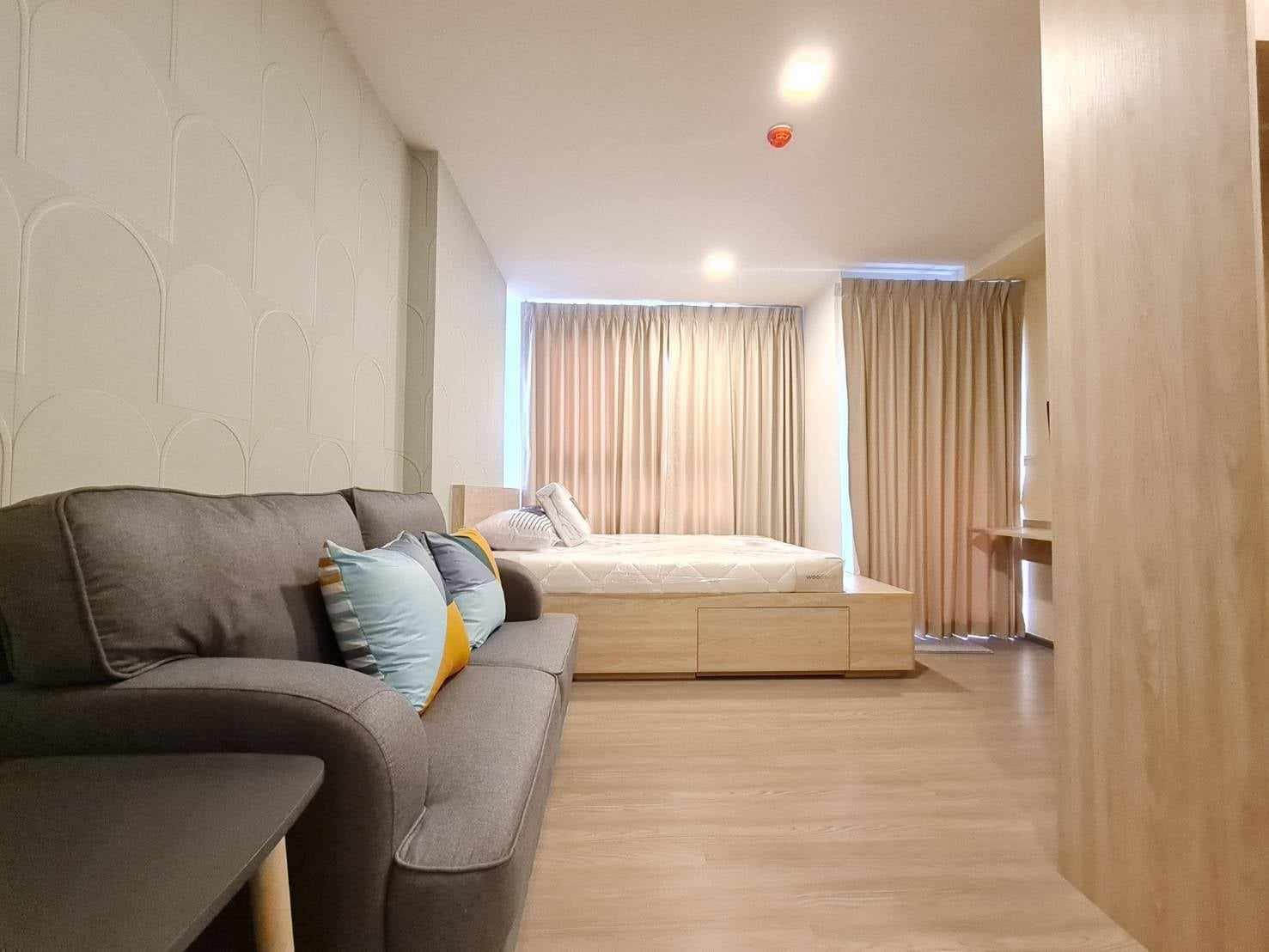 ให้เช่า คอนโด เดอะ มูฟ เกษตร พื้นที่ 24 ตรม. 1 ห้องนอน ราคาเช่า 11,000 บาท/เดือน