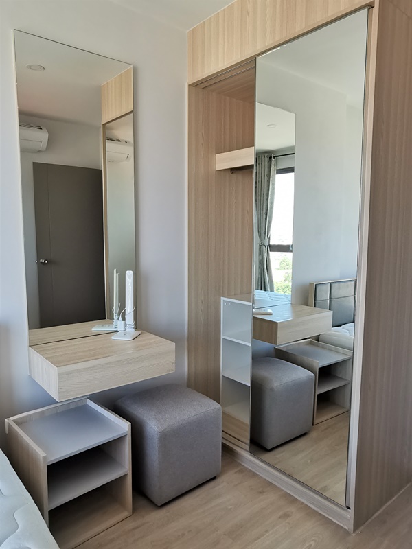 ให้เช่าคอนโดไอดีโอ โอทู พื้นที่ 33.78 ตร.ม. 1 ห้องนอน เช่า 10,000 บ/ด