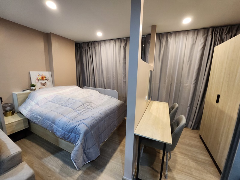 ขาย/ให้เช่าคอนโด พาร์ค รามอินทรา 31 ตร.ม. 1 ห้องนอน ให้เช่า 12,000 บ/ด ขาย 2.7 ล.