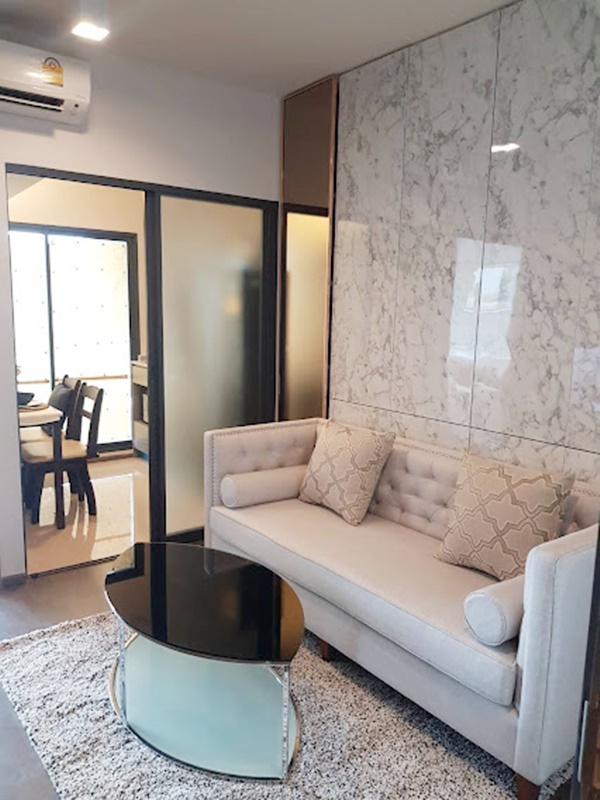 ให้เช่าคอนโด โนเบิล รีวิล พื้นที่ 45 ตร.ม. 1 ห้องนอน เช่า 30,000 บ/ด