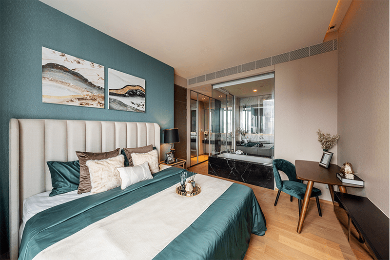 ขายคอนโด ศาลาแดง วัน พื้นที่ 56.74 ตรม. 1 ห้องนอน ขาย 24 ล้านบาท