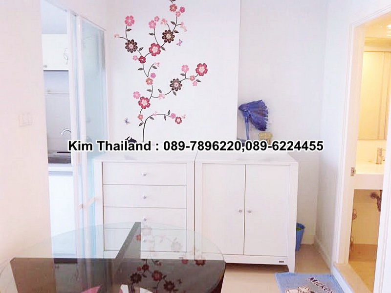 ขายพร้อมผู้เช่าคอนโด ลุมพินี เพลส พระราม 9 พื้นที่ 37 ตร.ม. 1 ห้องนอน ขาย 3.2 ล้านบาท