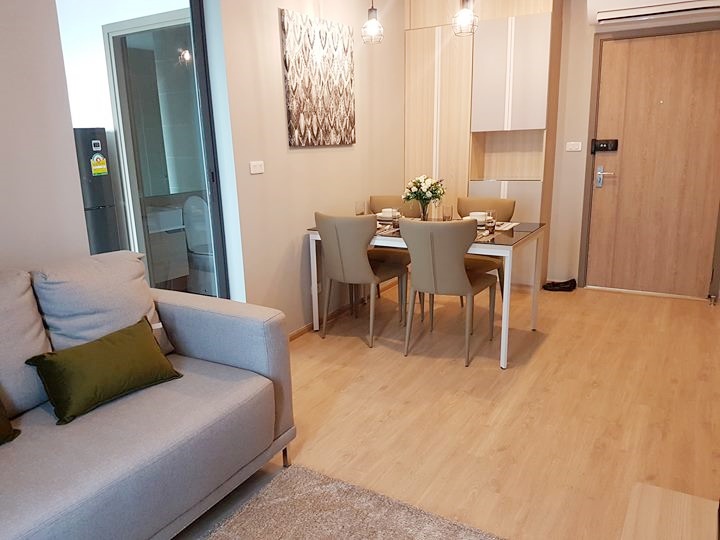 ให้เช่าคอนโด ไอดีโอ โอทู พื้นที่ 46 ตร.ม. 2 ห้องนอน เช่า 24,000 บ/ด