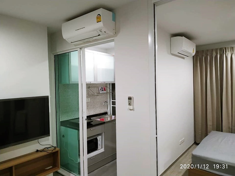 ให้เช่าคอนโด รีเจ้นท์โฮม สุขุมวิท 97/1 พื้นที่ 28 ตร.ม. 1 ห้องนอน เช่า 8,500 บ/ด