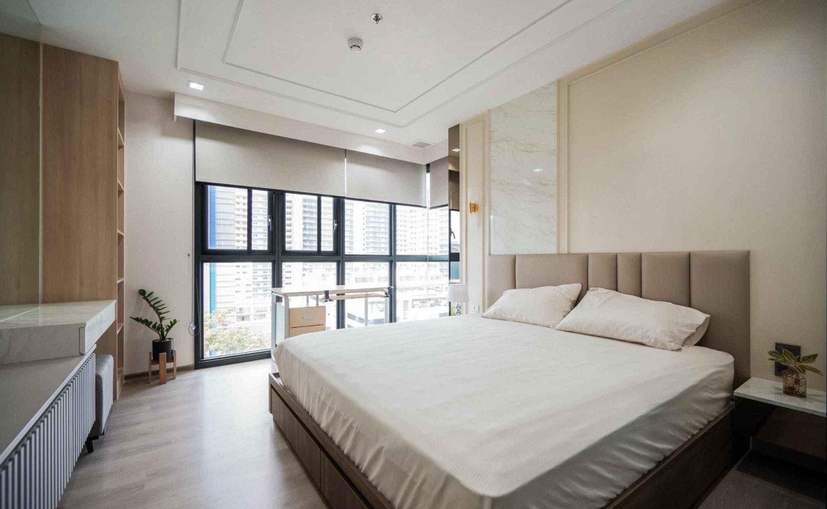 ให้เช่า เดอะ ไลน์ พหลโยธิน พาร์ค พื้นที่ 66 ตรม. 2 ห้องนอน เช่า 42,000 บาท/เดือน