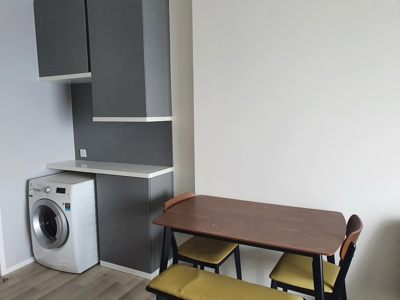 ให้เช่าคอนโด เดอะคีย์ สาทร-เจริญราษฎร์ พื้นที่ 31 ตร.ม. 1 ห้องนอน เช่า 12,000 บ/ด