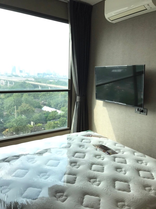 ให้เช่าคอนโด ลุมพินี สวีท เพชรบุรี-มักกะสัน พื้นที่ 42 ตรม. 2 ห้องนอน เช่า 19,500 บาท/เดือน