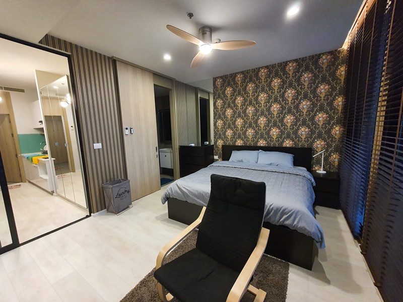 ให้เช่าคอนโด โนเบิล เพลินจิต พื้นที่ 45 ตร.ม. 1 ห้องนอน เช่า 30,000 บ/ด