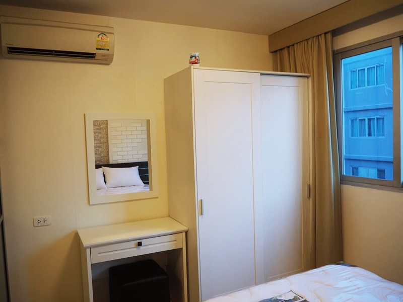 ให้เช่า ดีคอนโด รามอินทรา 47 พื้นที่ 30 ตร.ม. 1 ห้องนอน เช่า 7,500 บ/ด