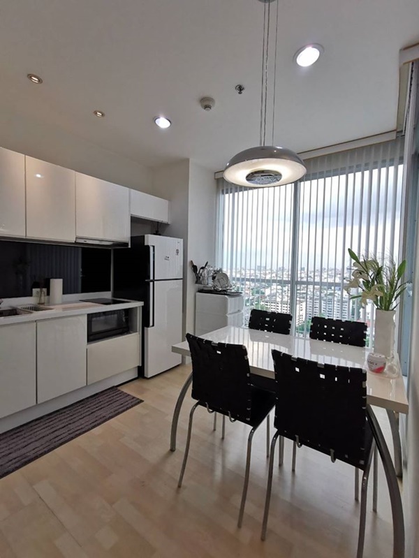 ให้เช่าคอนโด ริทึ่ม รัชดา พื้นที่ 46 ตร.ม. 1 ห้องนอน เช่า 23,000 บ/ด