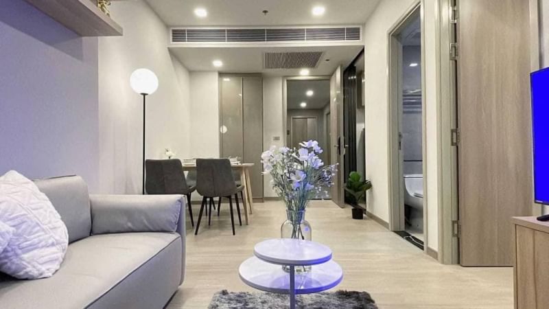 ให้เช่าคอนโด วันไนน์ไฟว์ อโศก-พระราม 9 พื้นที่ 38 ตรม. 1 ห้องนอน เช่า 30,000 บ/ด