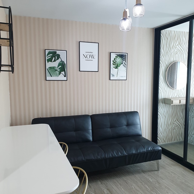 ให้เช่าคอนโด รีช พหลโยธิน 52 พื้นที่ 32 ตร.ม. 1 ห้องนอน ให้เช่า 8,500 บ/ด