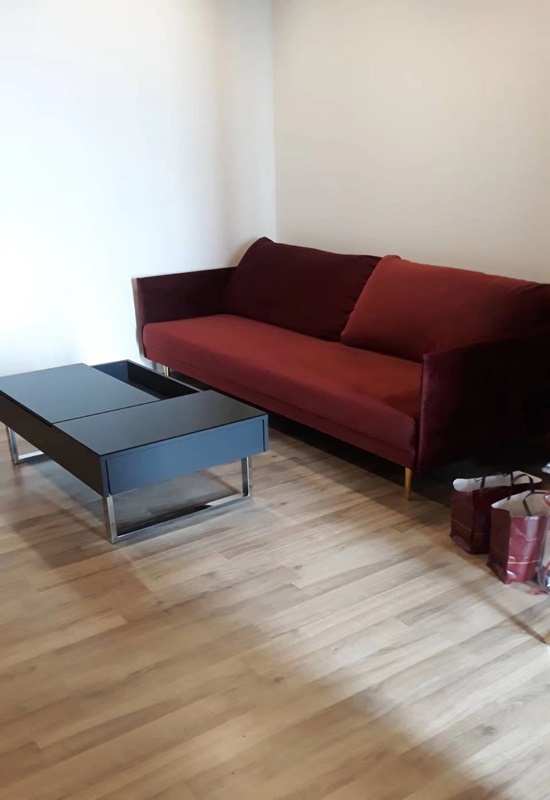 ให้เช่าคอนโด เดอะ ไลน์ จตุจักร-หมอชิต พื้นที่ 36.4 ตร.ม. 1 ห้องนอน เช่า 15,0000 บ/ด