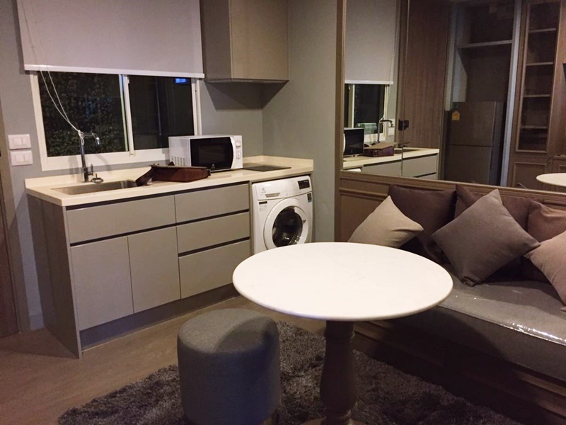 ให้เช่าคอนโด เอ สเปซ ไอดี อโศก-รัชดา พื้นที่ 33.34 ตร.ม. 1 ห้องนอน เช่า 14,500 บ/ด