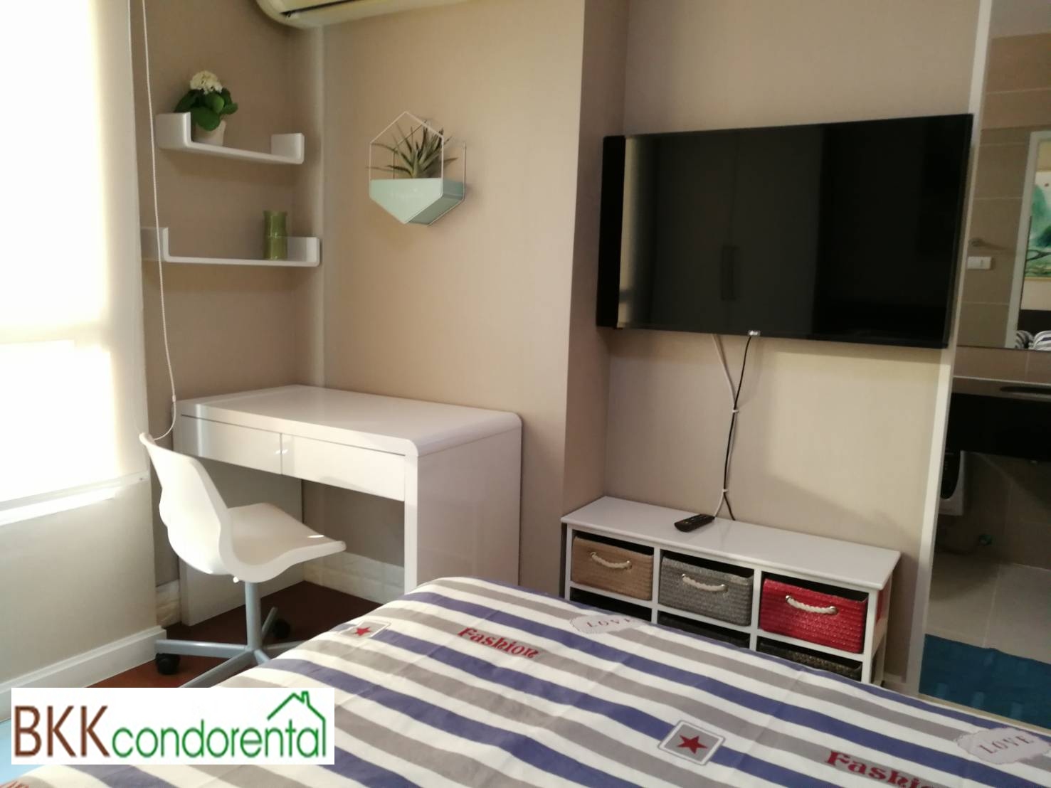 ให้เช่าคอนโด เบลล์ แกรนด์ พระราม 9 พื้นที่ 108 ตร.ม. 3 ห้องนอน เช่า 90,000 บ/ด