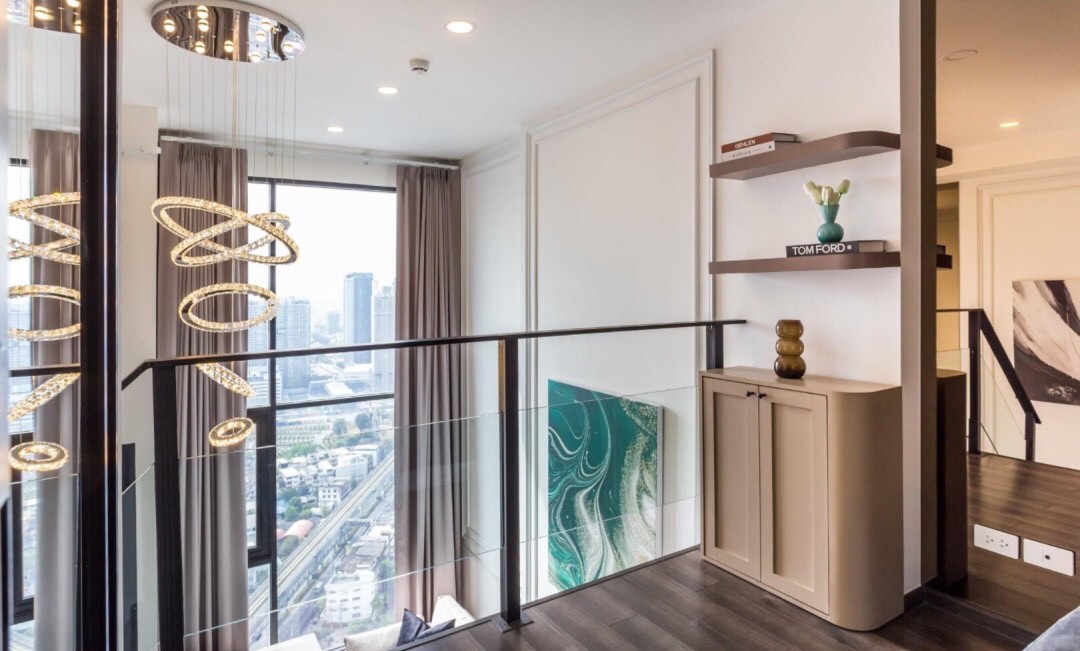 ให้เช่า ไนท์บริดจ์ สเปซ รัชโยธิน 38 ตร.ม Duplex 1 ห้องนอน ราคา 35,000 บาท/เดือน