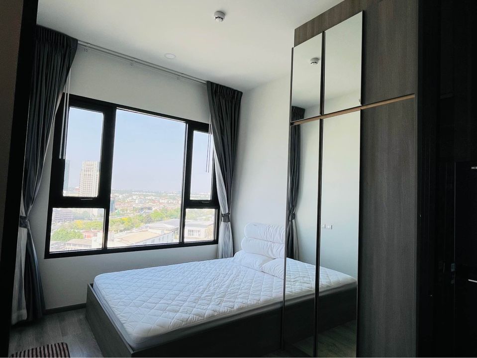 ให้เช่าคอนโด Knightsbridge kaset - society ไนท์บริดจ์ เกษตร โซไซตี้ รูปแบบห้อง ( 1 ห้องนอน 1 ห้องน้ำ ) ห้องขนาด 34 ตรม. ชั้น 15