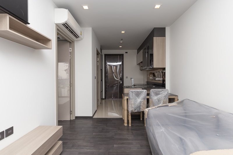 ให้เช่าคอนโด เดอะ ไลน์ อโศก-รัชดา พื้นที่ 34.75 ตร.ม. 1 ห้องนอน เช่า 25,000 บ/ด