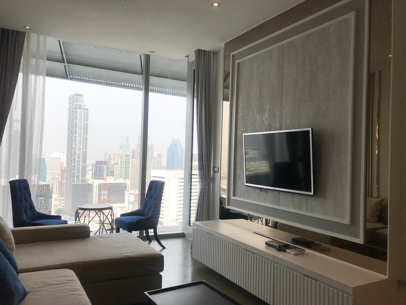 ให้เช่าคอนโด แมกโนเลียส์ ราชดำริ บูเลอวาร์ด พื้นที่ 52 ตร.ม. 1 ห้องนอน ให้เช่า 55,000 บ/ด