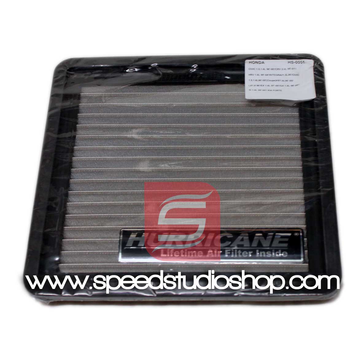กรองอากาศ สแตนเลส Hurricane Honda Civic EK 1.6L (96-00) / CRV 2.0L (95-01)