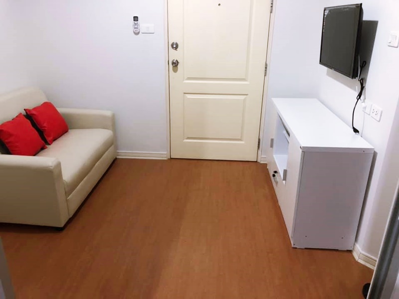 ให้เช่าลุมพินี คอนโดทาวน์ รามอินทรา-นวมินทร์ พื้นที่ 25 ตร.ม. 1 ห้องนอน เช่า 6,500 บ/ด