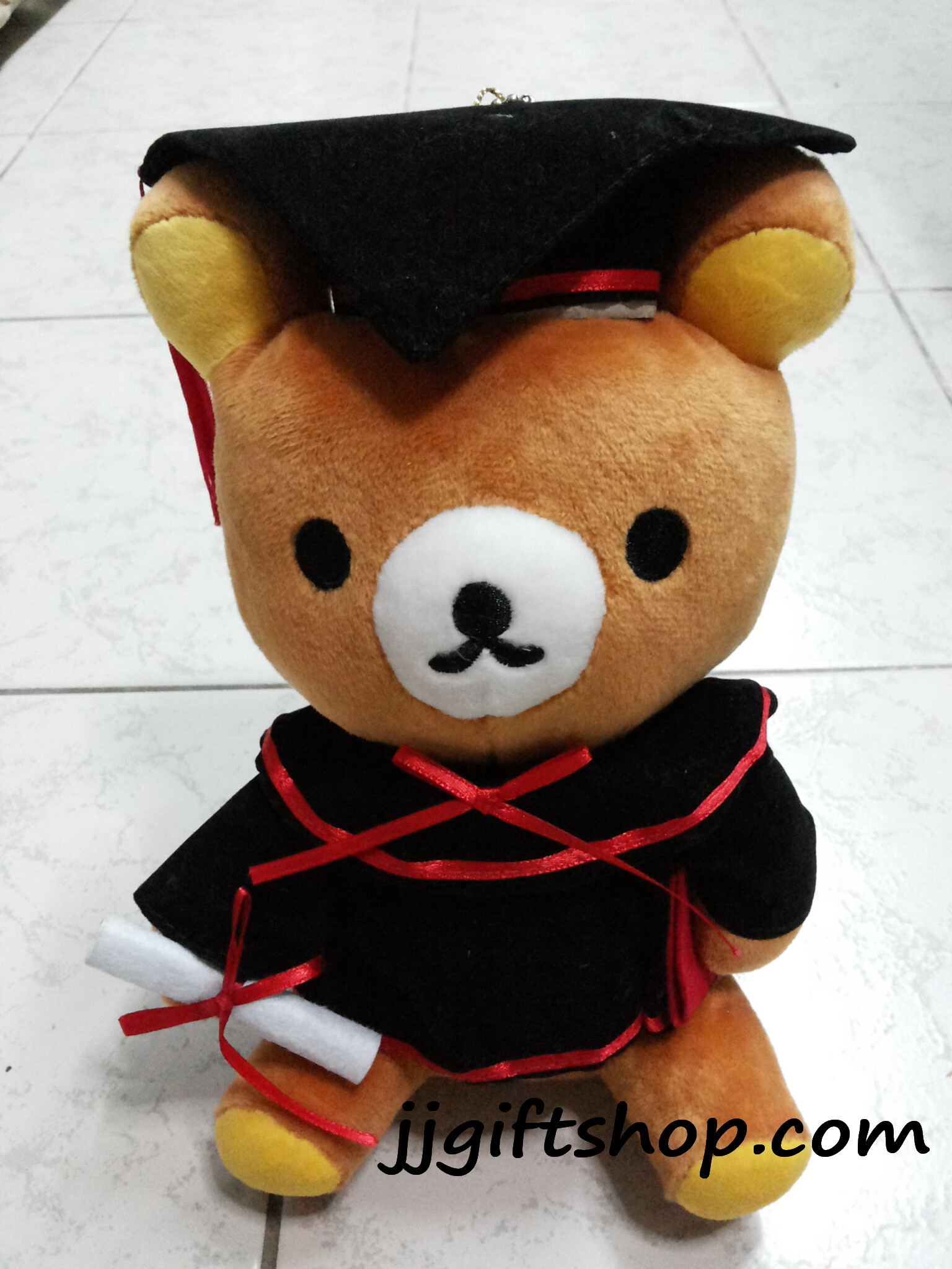 ตุ๊กตาริลัคคุมะ ชุดรับปริญญา 8 นิ้ว