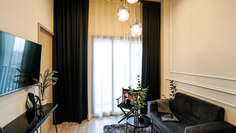 ให้เช่าคอนโด เดอะไลน์ สุขุมวิท 101 พื้นที่ 28 ตร.ม. 1 ห้องนอน เช่า 16,000 บ/ด