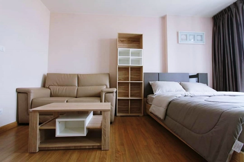 เช่าคอนโด เดอะ ทรี อินเตอร์เชนจ์ พื้นที่ 23 ตร.ม. สตูดิโอ เช่า 8,300 บาท/เดือน