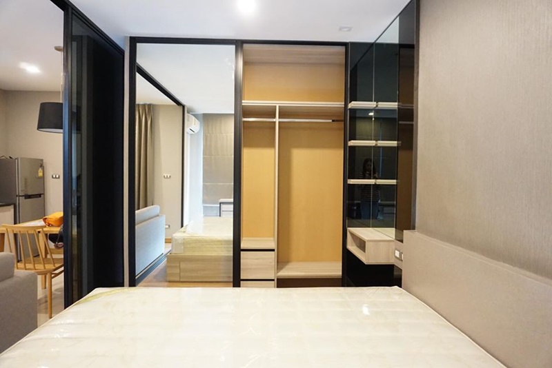 ให้เช่าคอนโด ทรี คอนโด สุขุมวิท 50 พื้นที่ 34 ตร.ม. 1 ห้องนอน เช่า 16,000 บ/ด