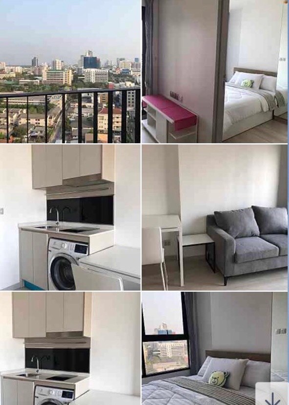 ให้เช่าคอนโด ไนท์ บริดจ์ ไพร์ม สาทร พื้นที่ 25 ตร.ม. 1 ห้องนอน ให้เช่า 16,000 บ/ด