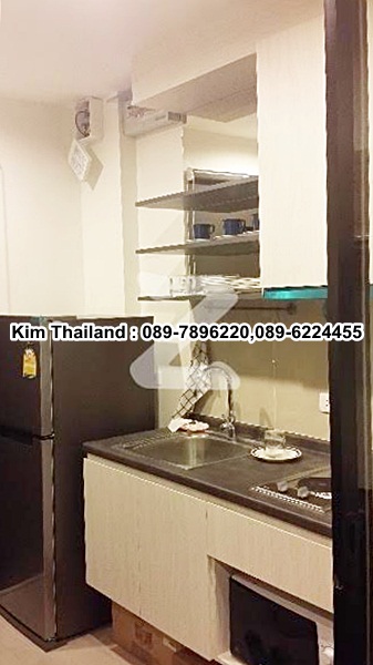 คอนโดให้เช่า เดอะ เบส พาร์ค เวสต์ สุขุมวิท 77 พื้นที่ 30 ตร.ม. 1 ห้องนอน เช่า 16,000 บ/ด