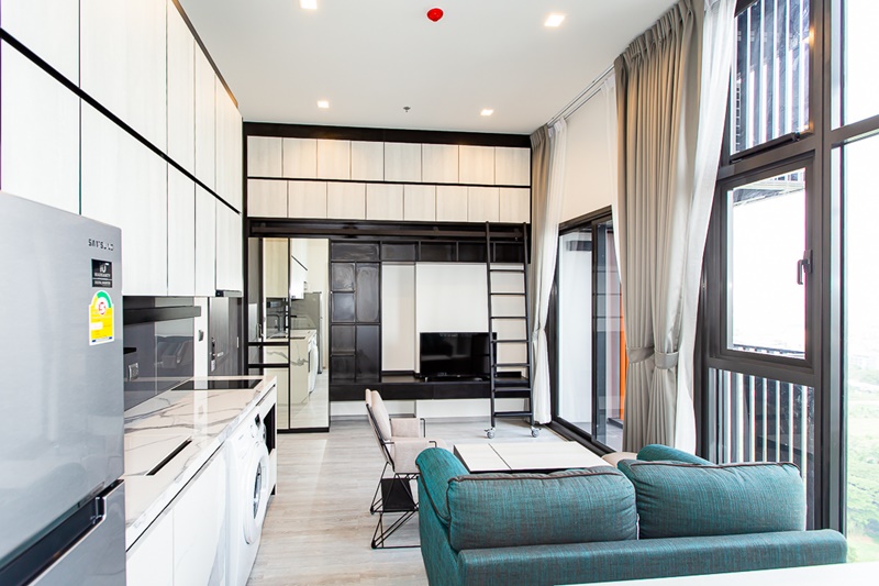 ให้เช่าคอนโด เดอะไลน์ สุขุมวิท 101 พื้นที่ 32.86 ตร.ม. 1 ห้องนอน เช่า 21,000 บ/ด