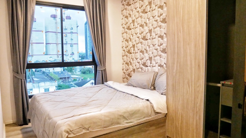 ให้เช่าคอนโด น็อตติ้ง ฮิลล์ สุขุมวิท 105 พื้นที่ 25.79 ตร.ม. 1 ห้องนอน เช่า 8,500 บ/ด