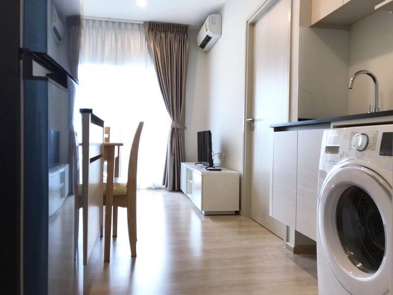 ให้เช่าคอนโด โนเบิล รีวอลฟ์ รัชดา พื้นที่ 26.65 ตร.ม. 1 ห้องนอน เช่า 14,000 บ/ด