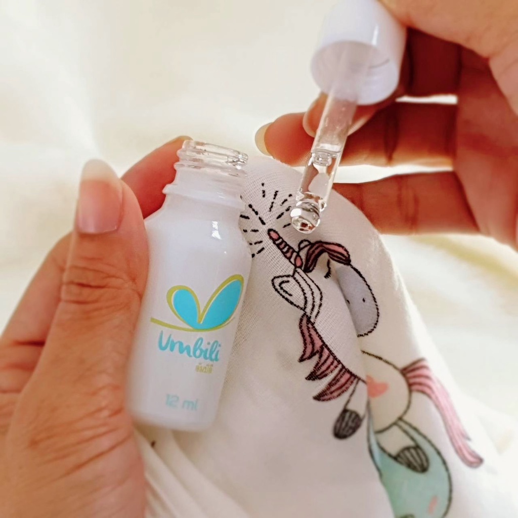 Umbili ออร์แกนิค ออยล์ เซรั่ม เบบี้เซรั่ม หอมแดง สำหรับเด็ก 12 ml.