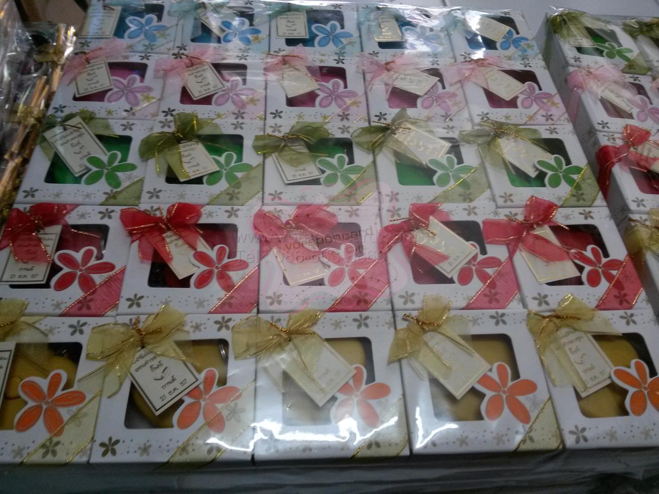 พวงกุญแจตลับเมตรหัวใจแพคกล่อง