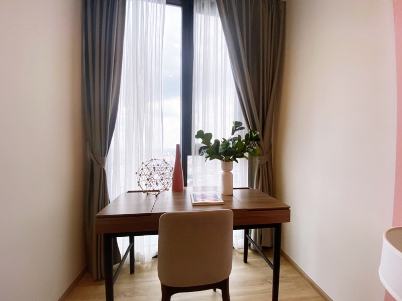 ให้เช่าคอนโด เดอะ ไลน์ พหลฯ-ประดิพัทธ์ พื้นที่ 33.9 ตร.ม. 1 ห้องนอน เช่า 17,000 บ/ด