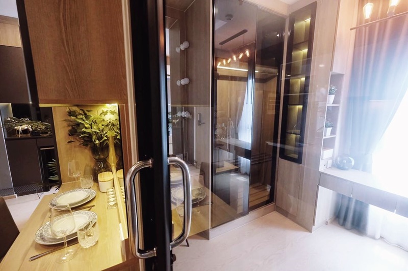 ให้เช่าคอนโด เดอะทรี สุขุมวิท 71-เอกมัย พื้นที่ 35 ตรม. 1 ห้องนอน เช่า 16,500 บาท/เดือน