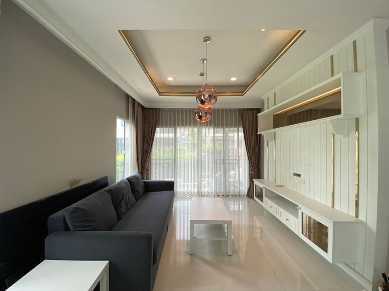 ให้เช่าบ้านเดียว 2 ชั้น ย่านพัฒนาการ 38 พื้นที่ 56 ตรว. 3 ห้องนอน เช่า 85,000 บ/ด