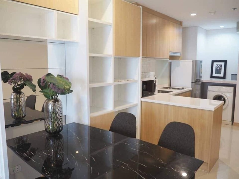 ให้เช่าคอนโด วิลล่า อโศก พื้นที่ 48 ตร.ม.1 ห้องนอน เช่า 20,000 บ/ด