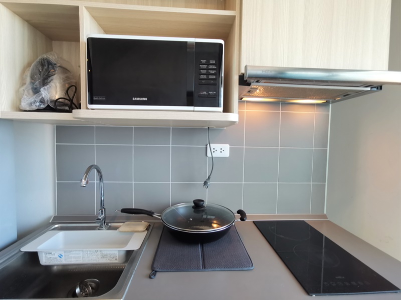 ให้เช่าคอนโดไอดีโอ โอทู พื้นที่ 33.78 ตร.ม. 1 ห้องนอน เช่า 10,000 บ/ด