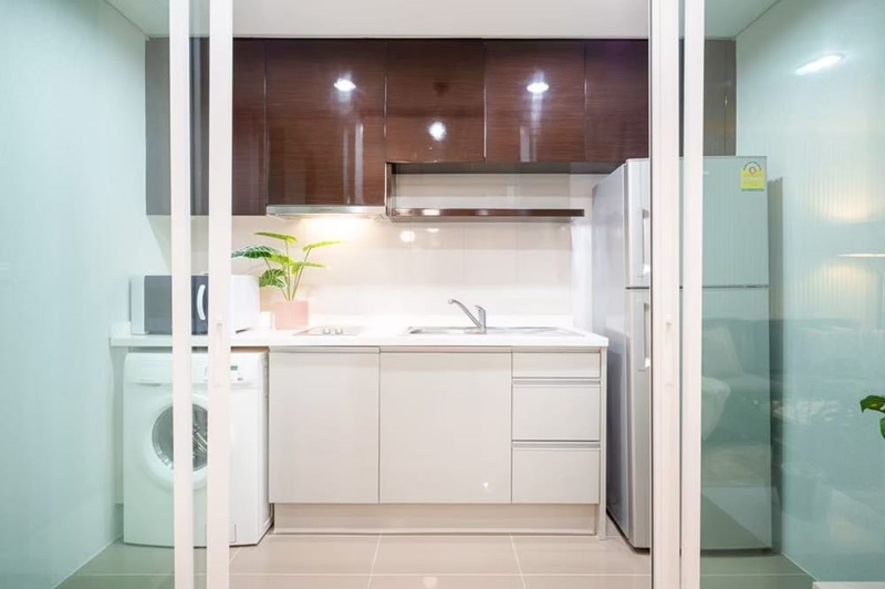 ให้เช่าคอนโด ดิ แอดเดรส ปทุมวัน พื้นที่ 47 ตร.ม. 1 ห้องนอน เช่า 22,000 บ/ด