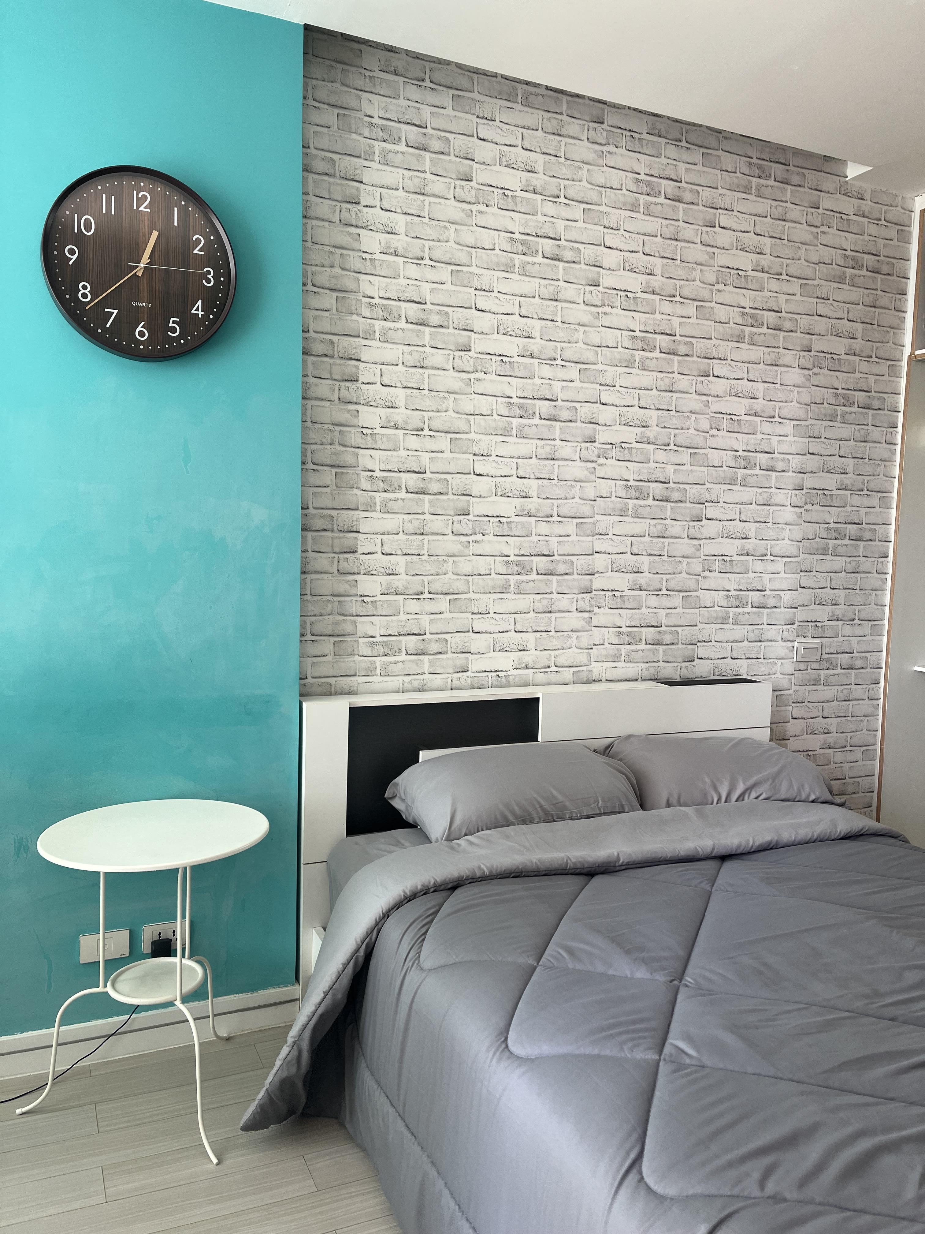 ให้เช่าคอนโด TC Green Rama 9 ทีซี กรีน พระราม 9 รูปแบบห้อง ( ห้องสตูดิโอ 1 ห้องน้ำ ) ห้องขนาด 30 ตรม. ชั้น 16 อาคาร B