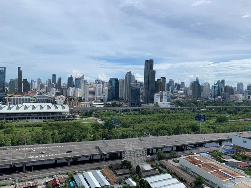 ให้เช่าคอนโด ศุภาลัย ปาร์ค อโศก-รัชดา พื้นที่ 34 ตร.ม. สตูดิโอ เช่า 8,000 บ/ด