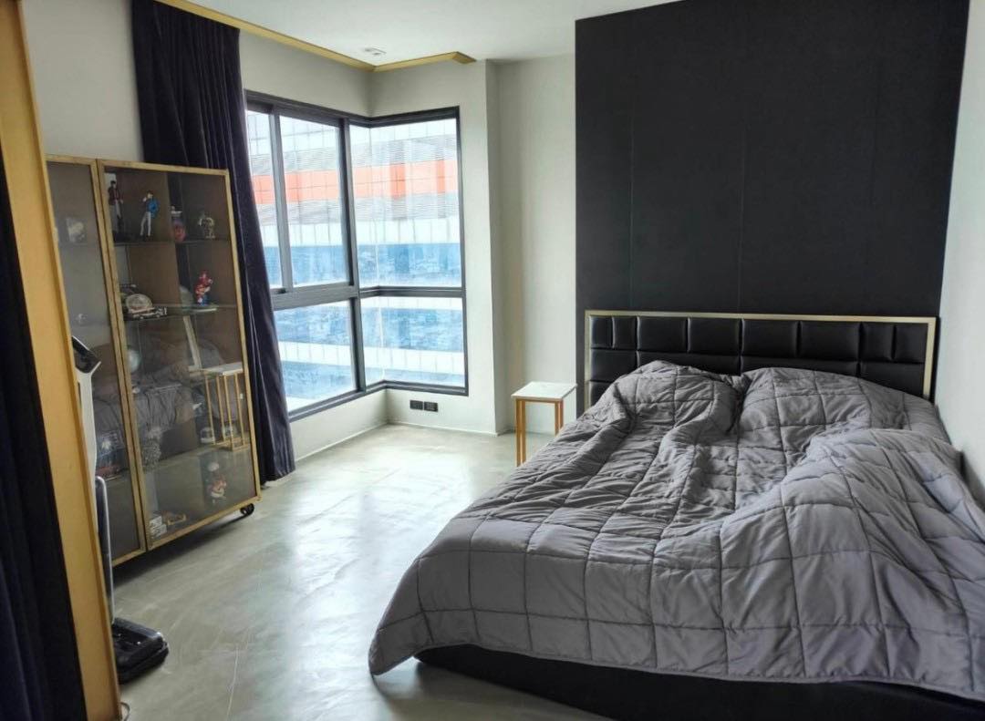 ให้เช่า คอนโด ควินน์ รัชดา17 พื้นที่ 45 ตร.ม 1 ห้องนอน ห้องมุม ราคา 22,000 บาท/เดือน