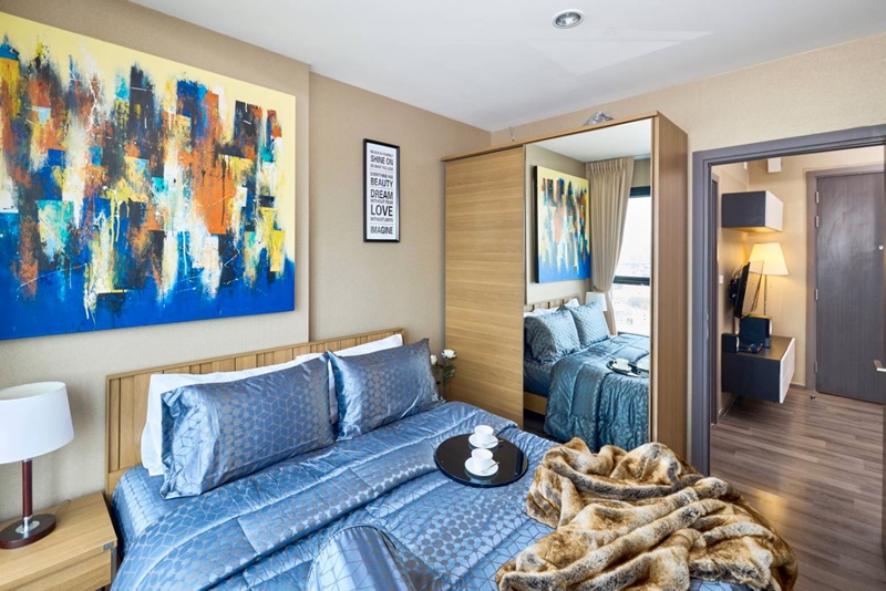 ให้เช่าคอนโด เดอะ เบส พาร์ค อีสท์ พื้นที่ 31 ตรม. 1 ห้องนอน เช่า 19,000 บ/ด