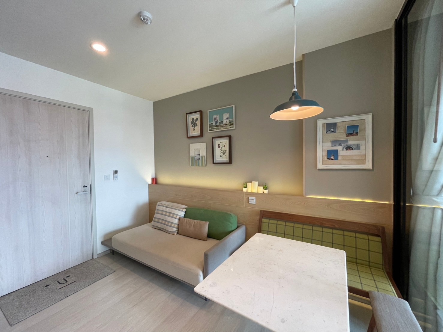 ให้เช่าคอนโดไลฟ์ อโศก พื้นที่ 35 ตร.ม. 1 ห้องนอน เช่า 20,500 บ/ด