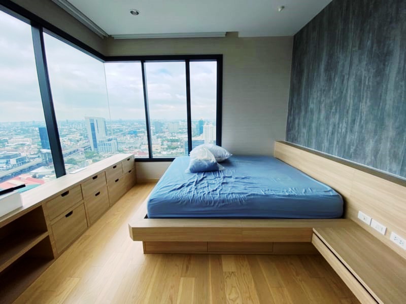 ให้เช่าคอนโด เอ็ม ลาดพร้าว พื้นที่ 60 ตร.ม. 1 ห้องนอน เช่า 40,000 บ/ด