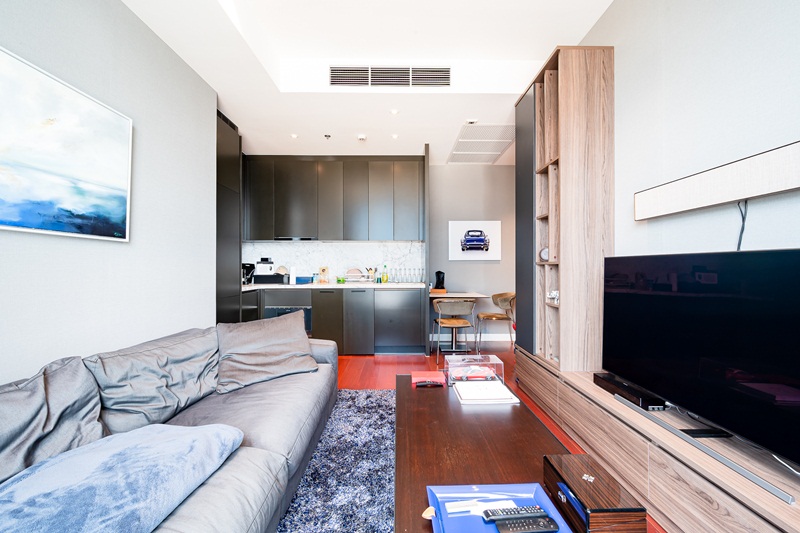 ให้เช่าคอนโด คุณ บาย ยู พื้นที่ 41.52 ตร.ม. 1 ห้องนอน ให้เช่า 60,000 บ/ด