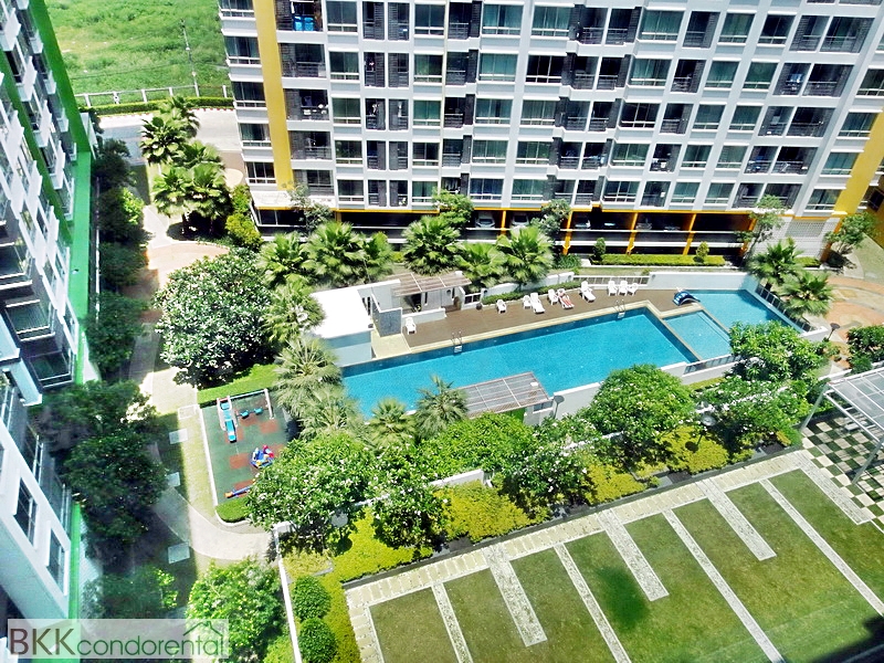 ให้เช่าคอนโด แอท ซิตี้ สุขุมวิท 101/1 ชั้น 14 พื้นที่ 35 ตรม. 1 ห้องนอน.